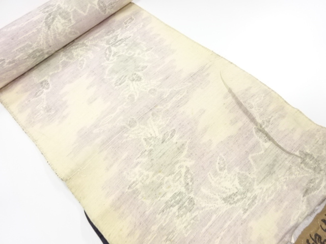 JAPANESE KIMONO / ANTIQUE BOLT FOR KIMONO / SILK / TSUMUGI